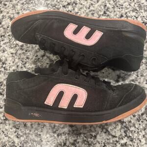 Vintage 00s Y2k Entries Callicut Suede Brown/Pink Skate Shoe Women's Size 8.5